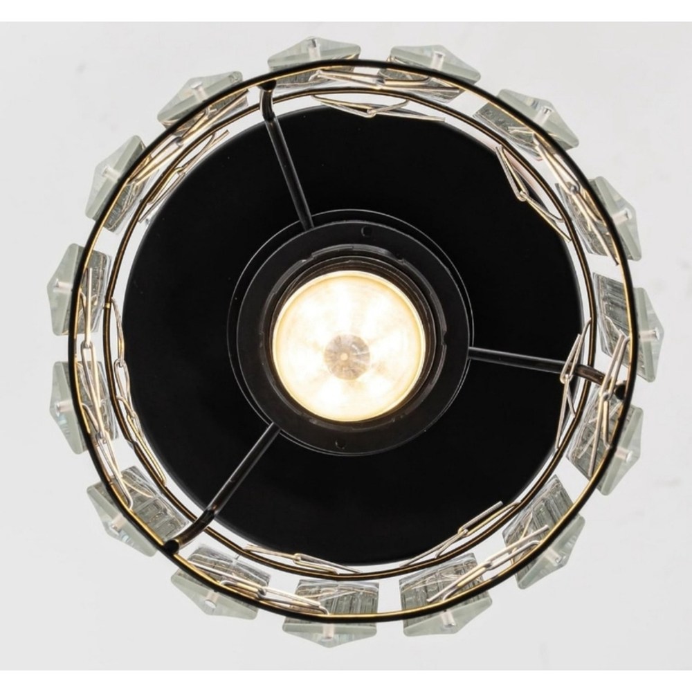 LightCrystal Ceiling Light, Modern Industrial Semi Flush Mount Ceiling Light - Picture 2 of 6